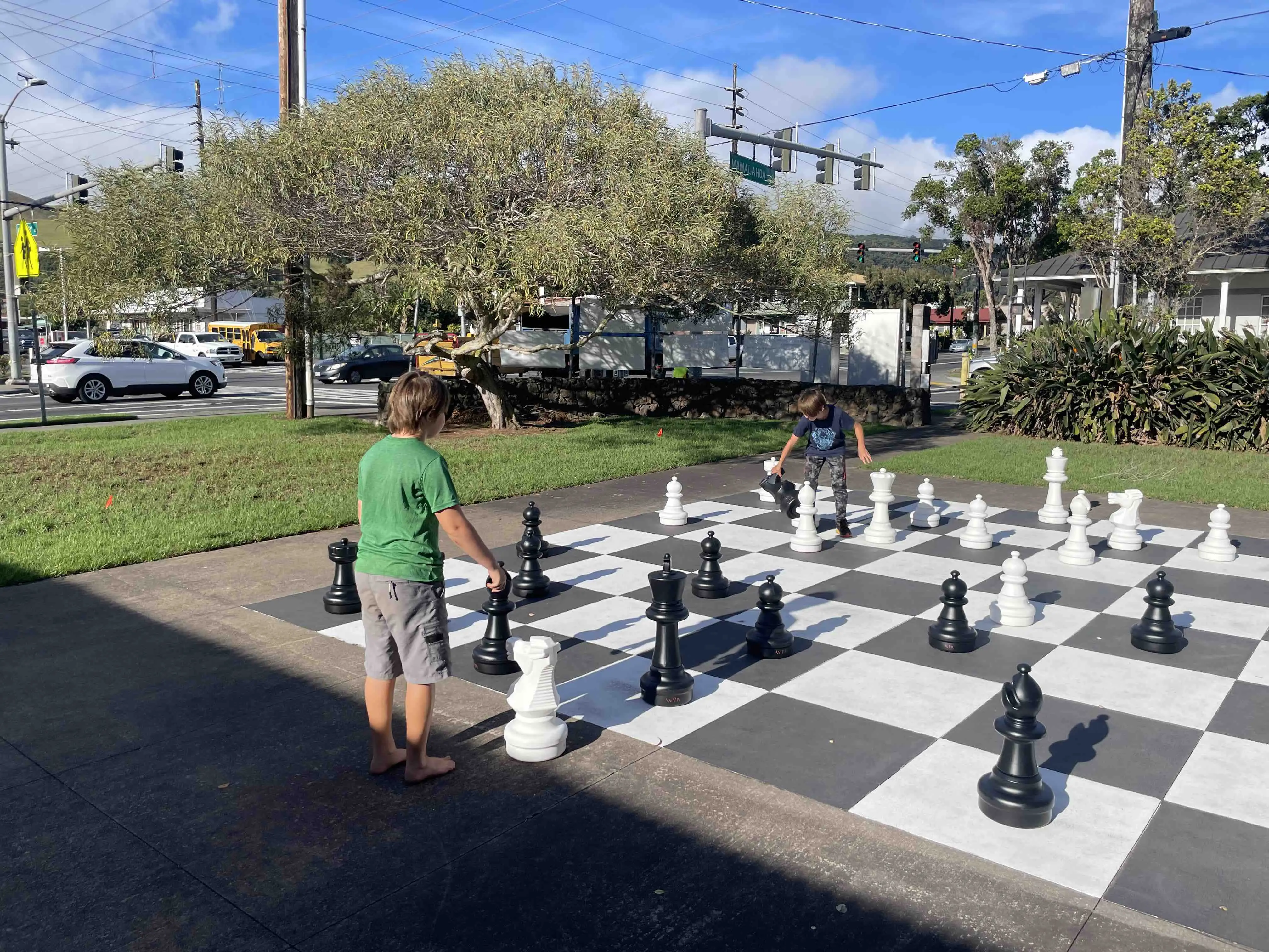 Outdoor Chess Board